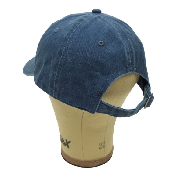 Richardson Eagles Twill Adjustable Tuck Strap Cap Trucker Baseball Hat Retro - Picture 13 of 13